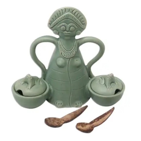 ♥️HOST PICK♥️ New Balinese Ceramic Condiment Bowls - Picture 1 of 9